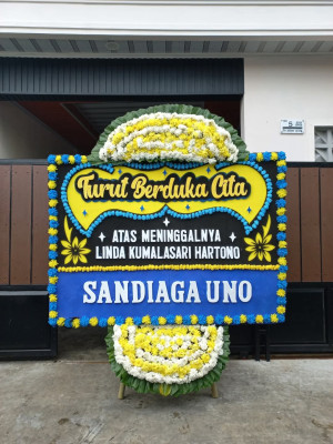 Papan Bunga Duka di Labulia