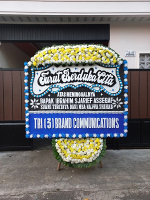 Papan Bunga Duka di Labulia